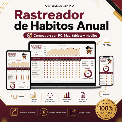 Rastreador de hábitos verseal
