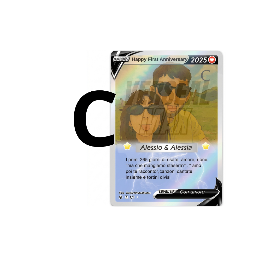 Carta TCG Personalizada – Edición Especial de tu Historia
